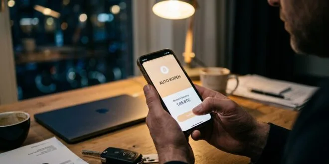 Auto Kopen Met Bitcoin: Fiscale Realiteit en Vermogensbeheer bij Voertuigaankopen